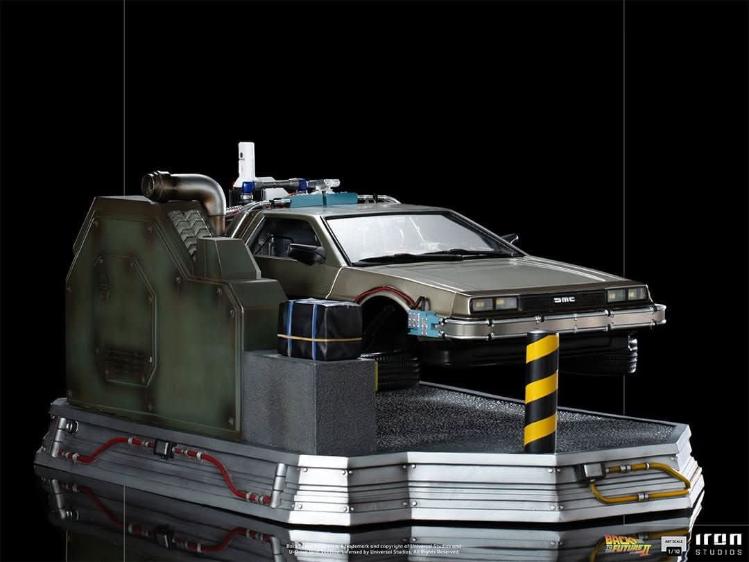 Statue Delorean - Back to the Future II - Art Scale 1/10 - Iron Studios - Image 10