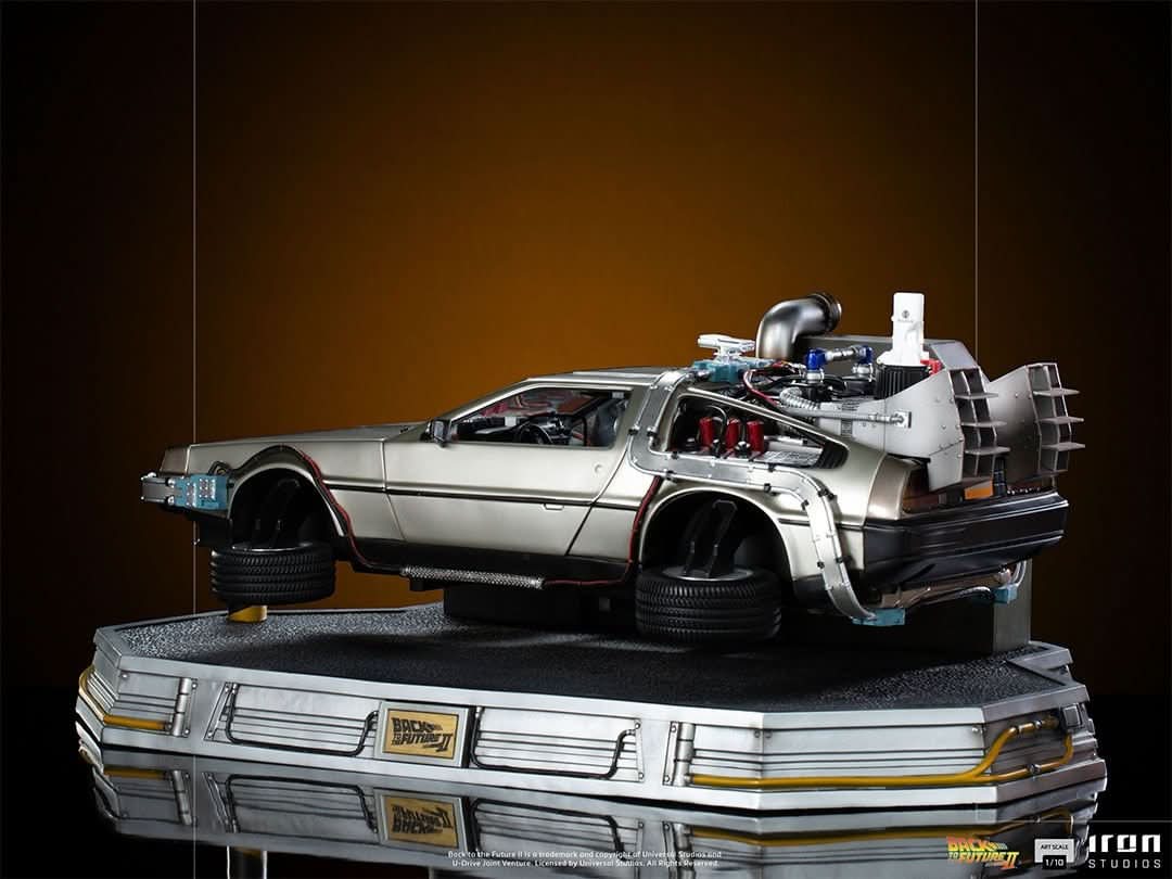Statue Delorean - Back to the Future II - Art Scale 1/10 - Iron Studios - Image 12