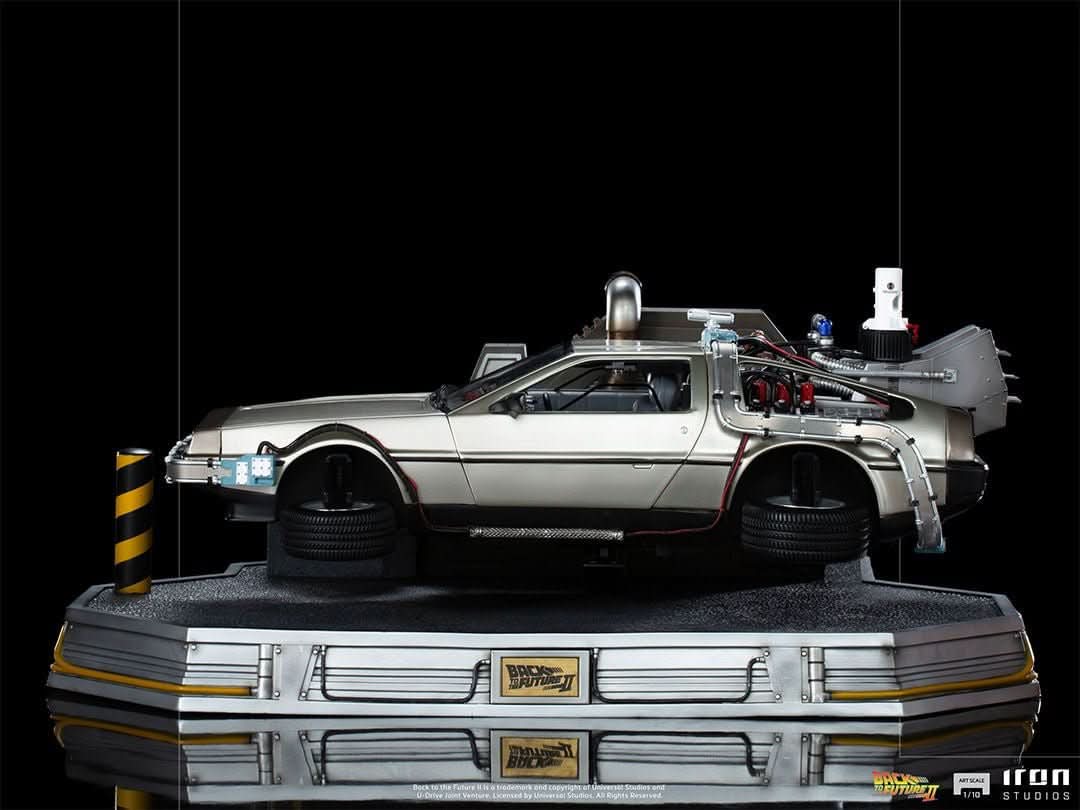 Statue Delorean - Back to the Future II - Art Scale 1/10 - Iron Studios - Image 6