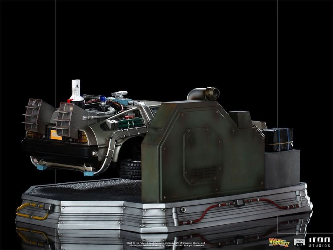 Statue Delorean - Back to the Future II - Art Scale 1/10 - Iron Studios - Image 9