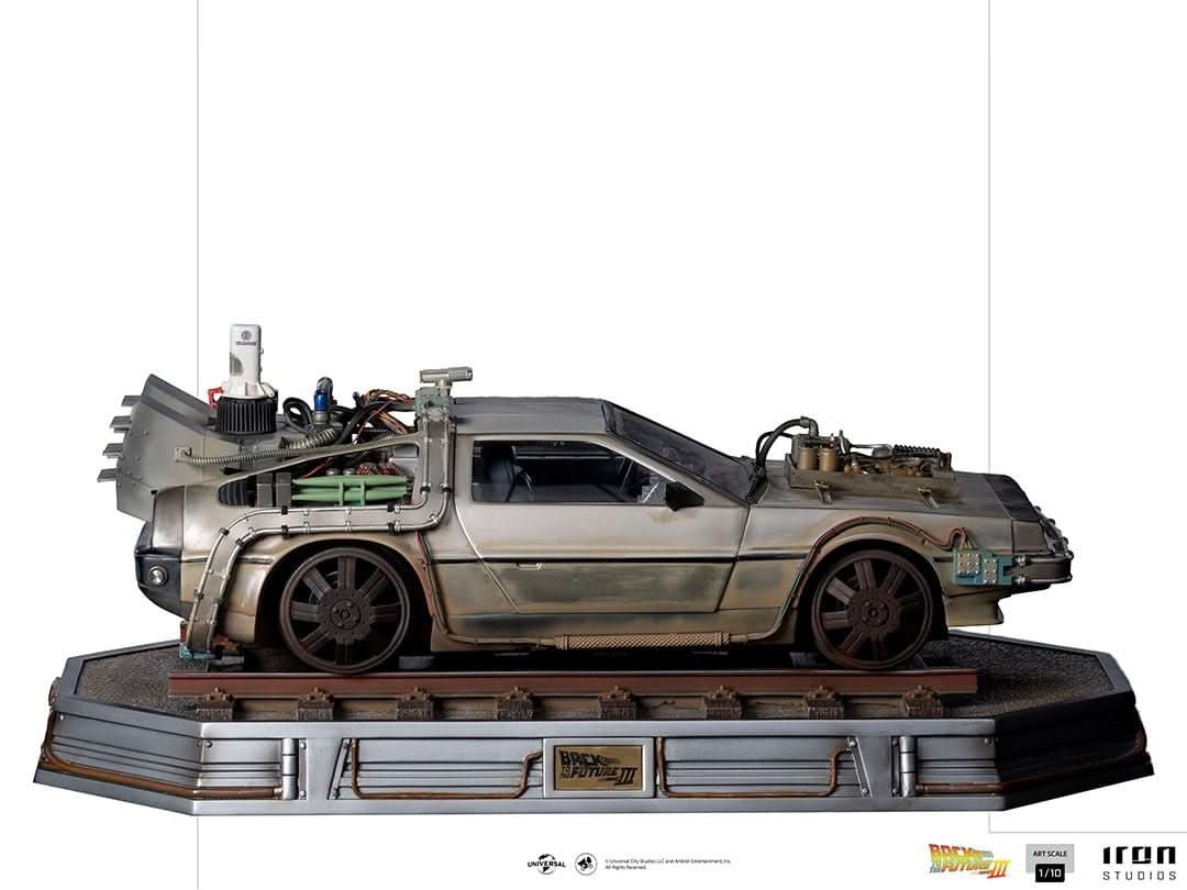 Statue Delorean - Back to the Future III - Art Scale 1/10 - Iron Studios - Image 14