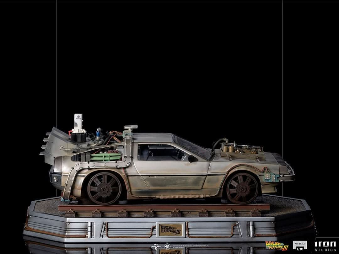 Statue Delorean - Back to the Future III - Art Scale 1/10 - Iron Studios - Image 8