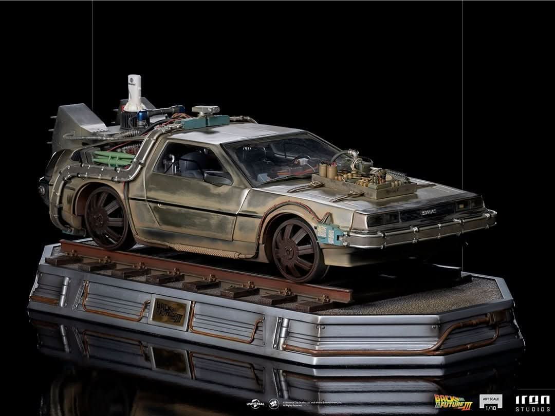Statue Delorean - Back to the Future III - Art Scale 1/10 - Iron Studios - Image 9