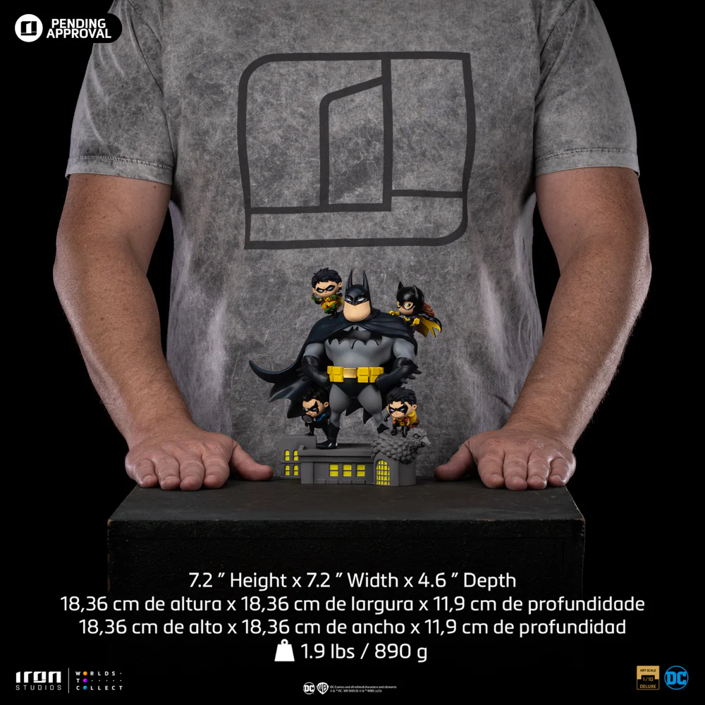 Statue Batman Family - DC Comics - Animated Icons - Iron Studios - Image 12