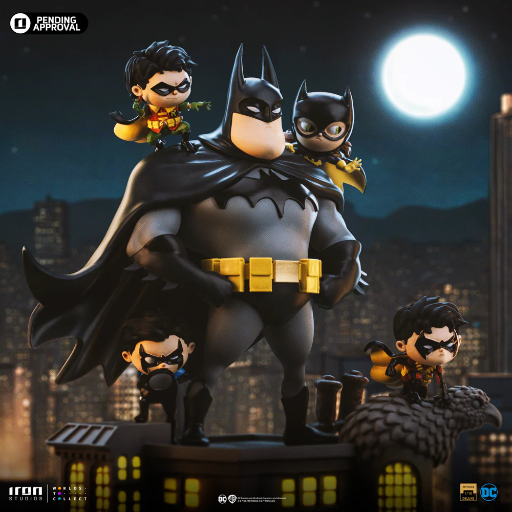 Statue Batman Family - DC Comics - Animated Icons - Iron Studios - Image 3