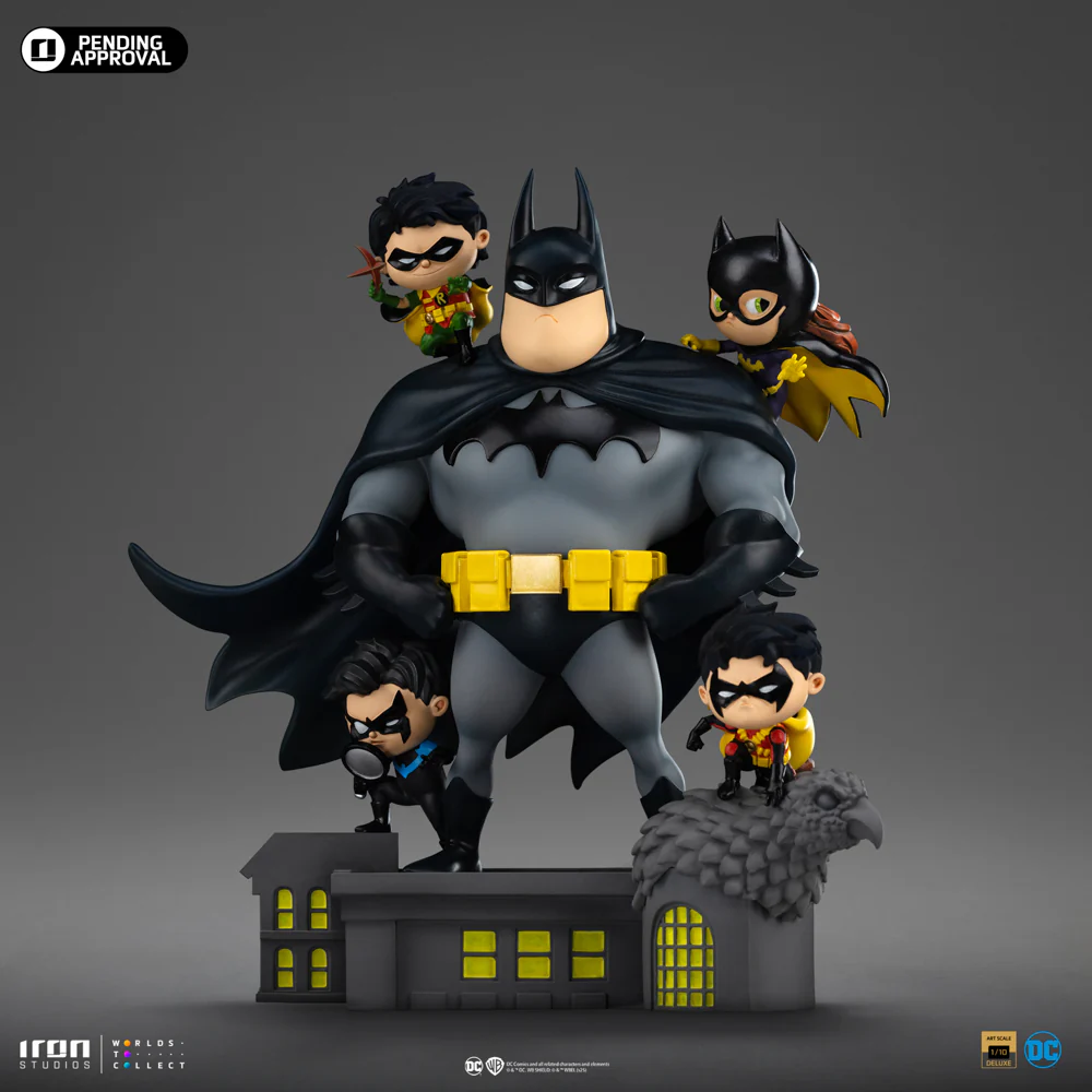 Statue Batman Family - DC Comics - Animated Icons - Iron Studios - Image 4
