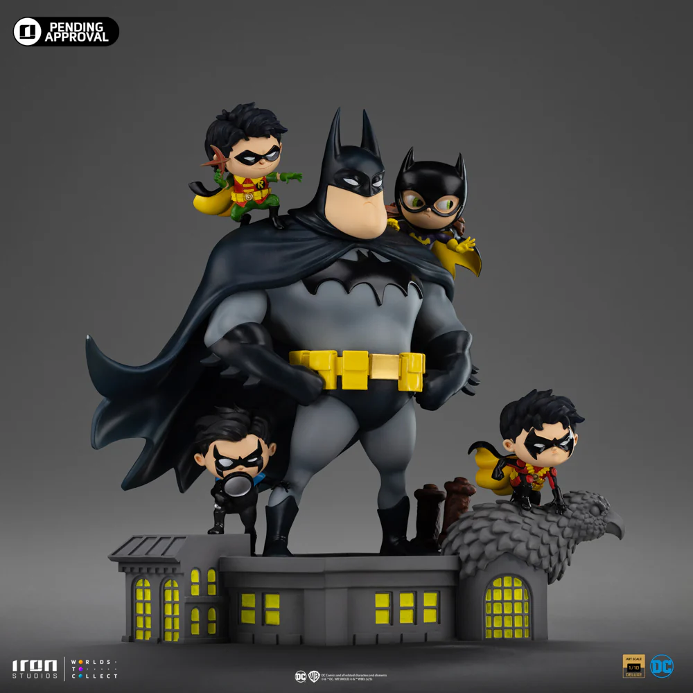 Statue Batman Family - DC Comics - Animated Icons - Iron Studios - Image 6