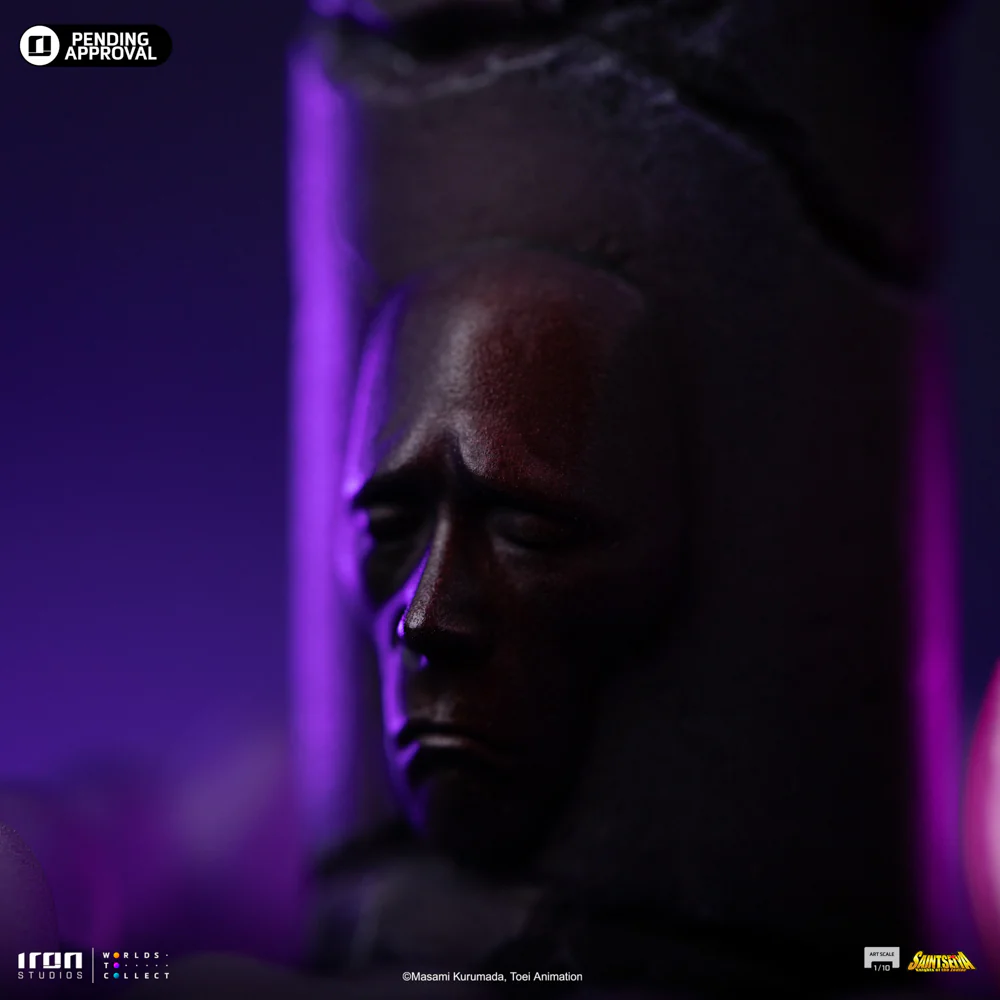 Statue Cancer Deathmask - Saint Seiya - Art Scale 1/10 - Iron Studios - Image 11