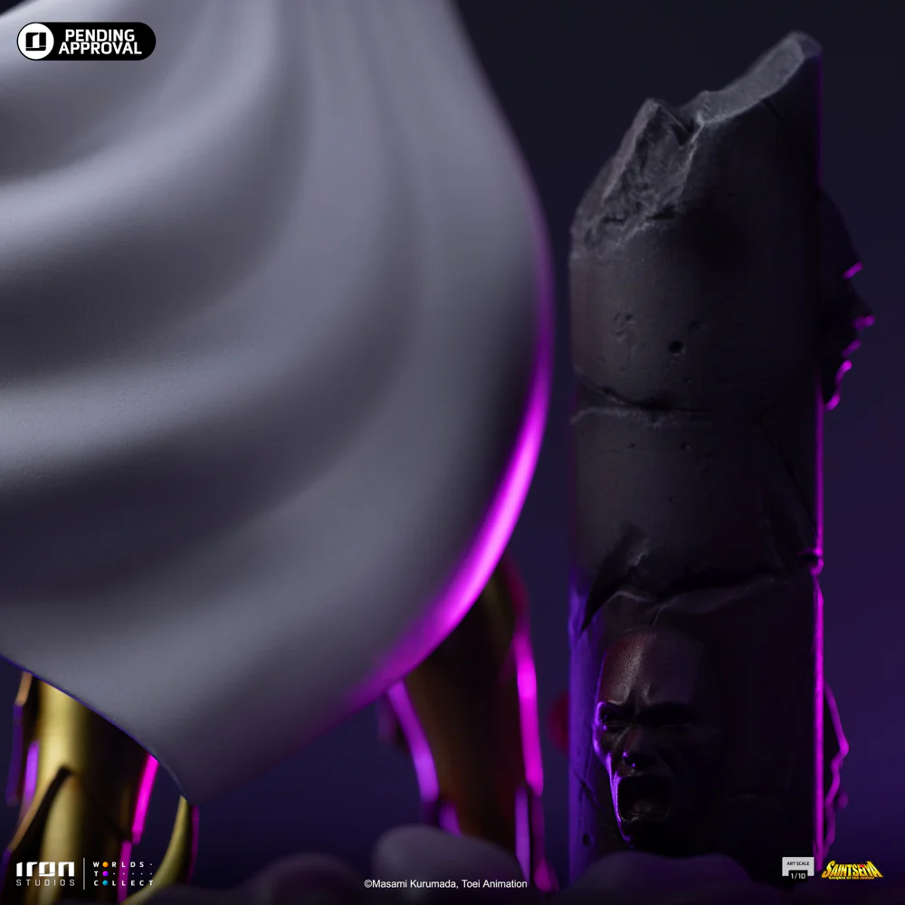 Statue Cancer Deathmask - Saint Seiya - Art Scale 1/10 - Iron Studios - Image 12