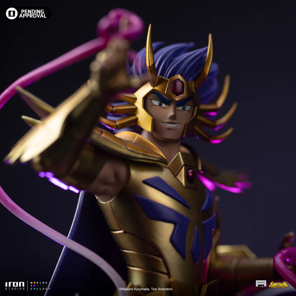 Statue Cancer Deathmask - Saint Seiya - Art Scale 1/10 - Iron Studios - Image 13
