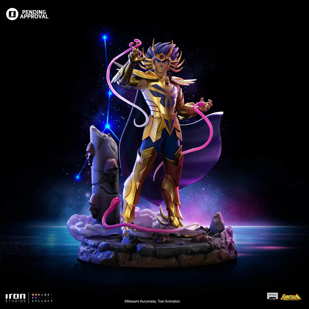 Statue Cancer Deathmask - Saint Seiya - Art Scale 1/10 - Iron Studios - Image 3