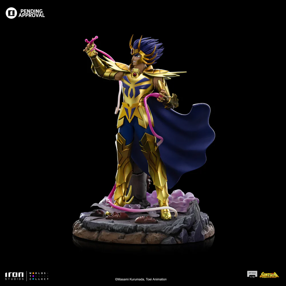 Statue Cancer Deathmask - Saint Seiya - Art Scale 1/10 - Iron Studios - Image 5