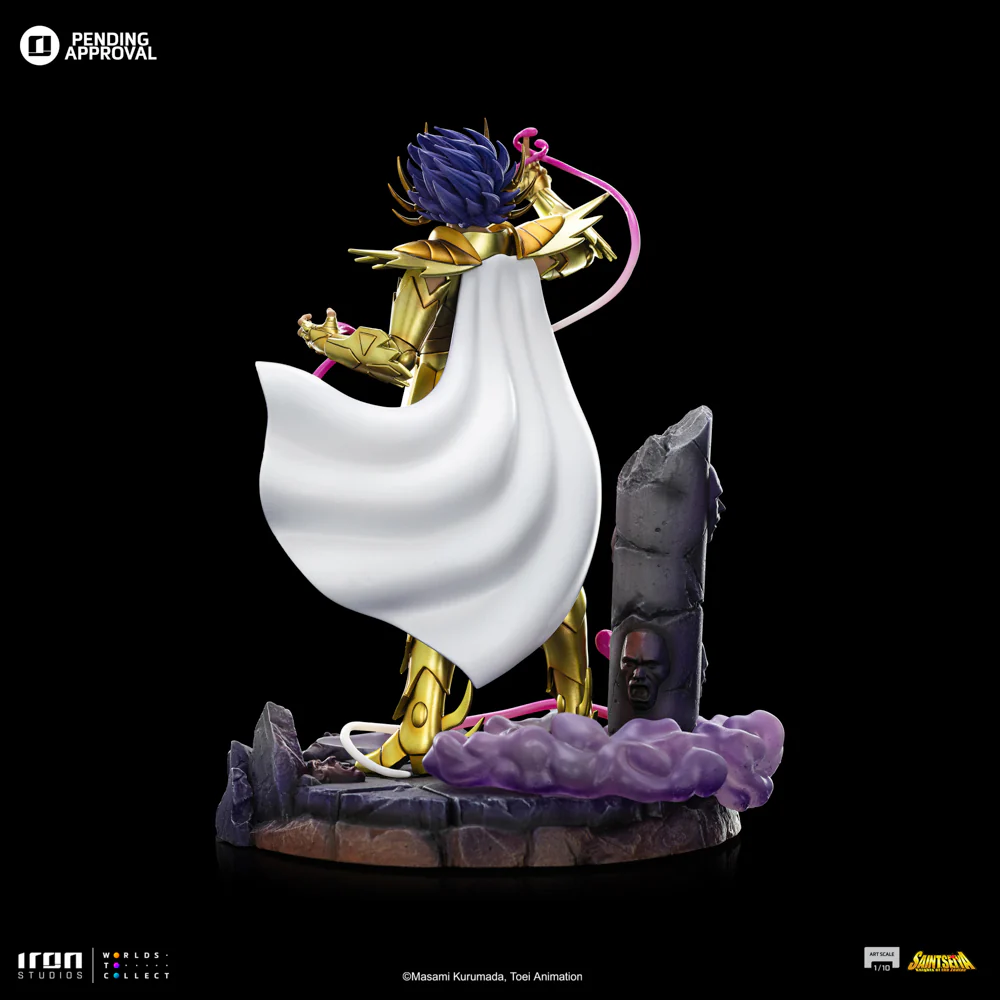 Statue Cancer Deathmask - Saint Seiya - Art Scale 1/10 - Iron Studios - Image 7