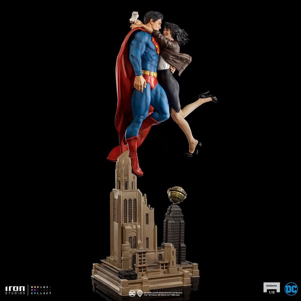 Statue Superman and Lois Lane - DC Comics - Diorama 1/6 - Iron Studios - Image 7