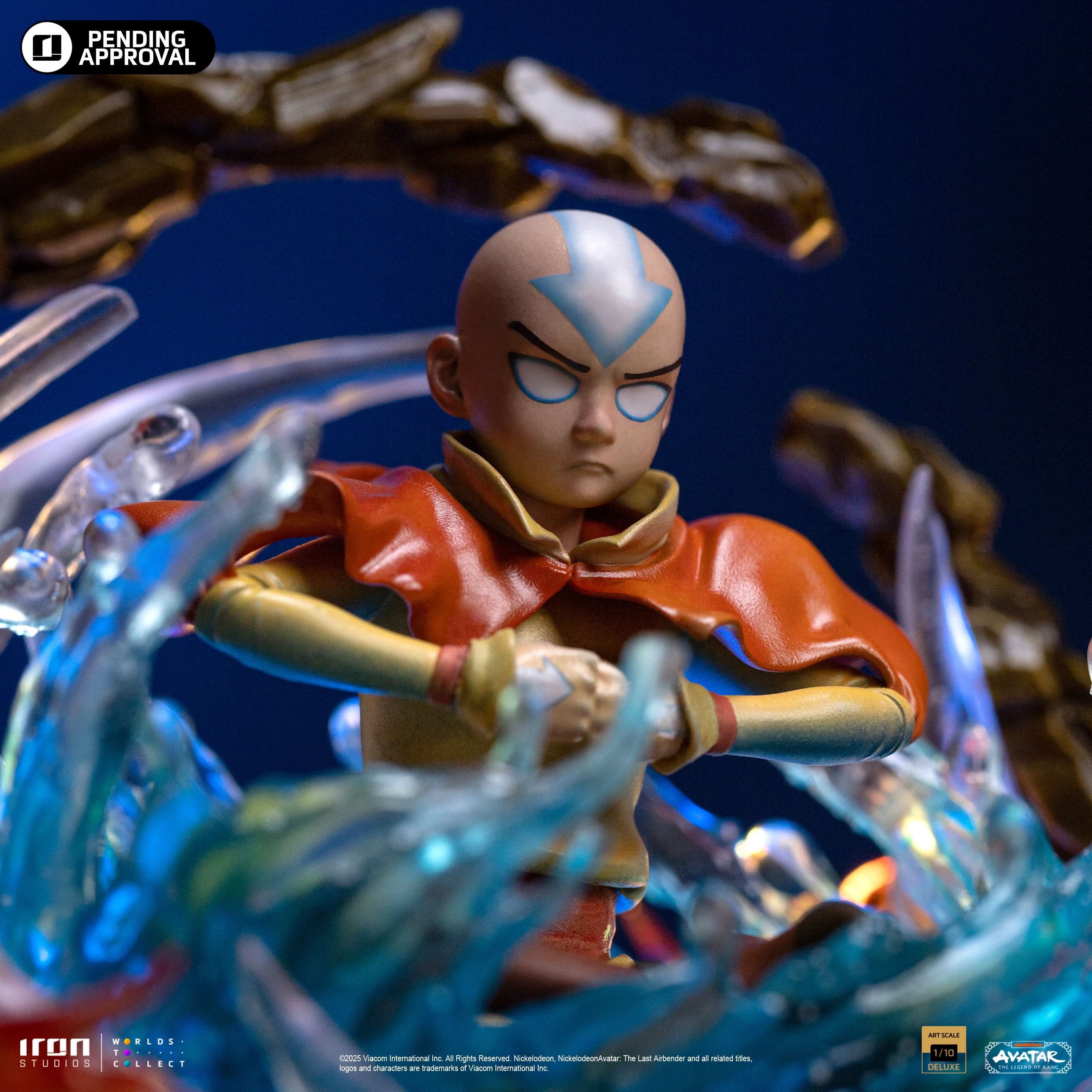 Pre-Order - Statue Aang - Avatar: The Last Airbender - Deluxe Art Scale 1/10 - Iron Studios - Image 12