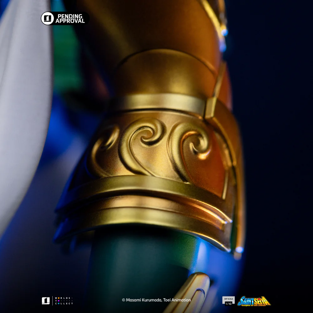 Pre-Order -  Statue Aquarius Camus - Saint Seiya - Art Scale 1/10 - Iron Studios - Image 12