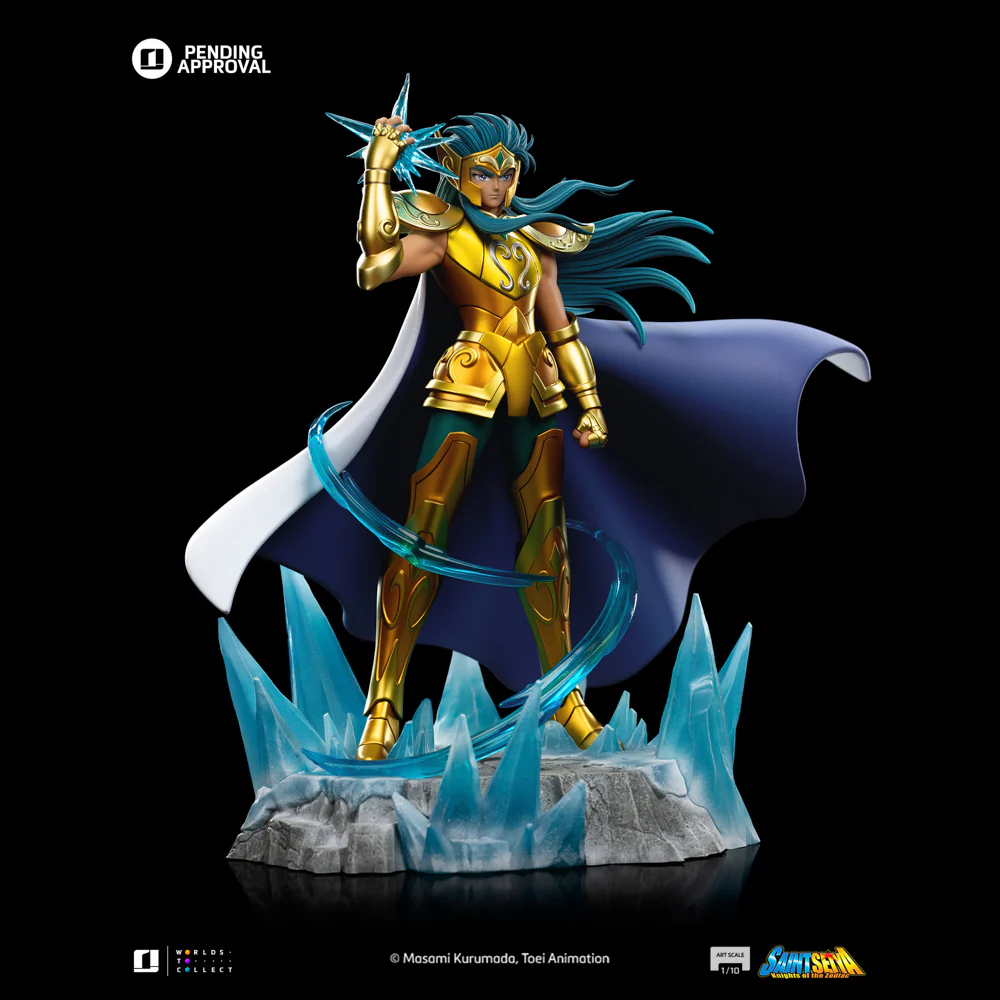 Pre-Order -  Statue Aquarius Camus - Saint Seiya - Art Scale 1/10 - Iron Studios - Image 13