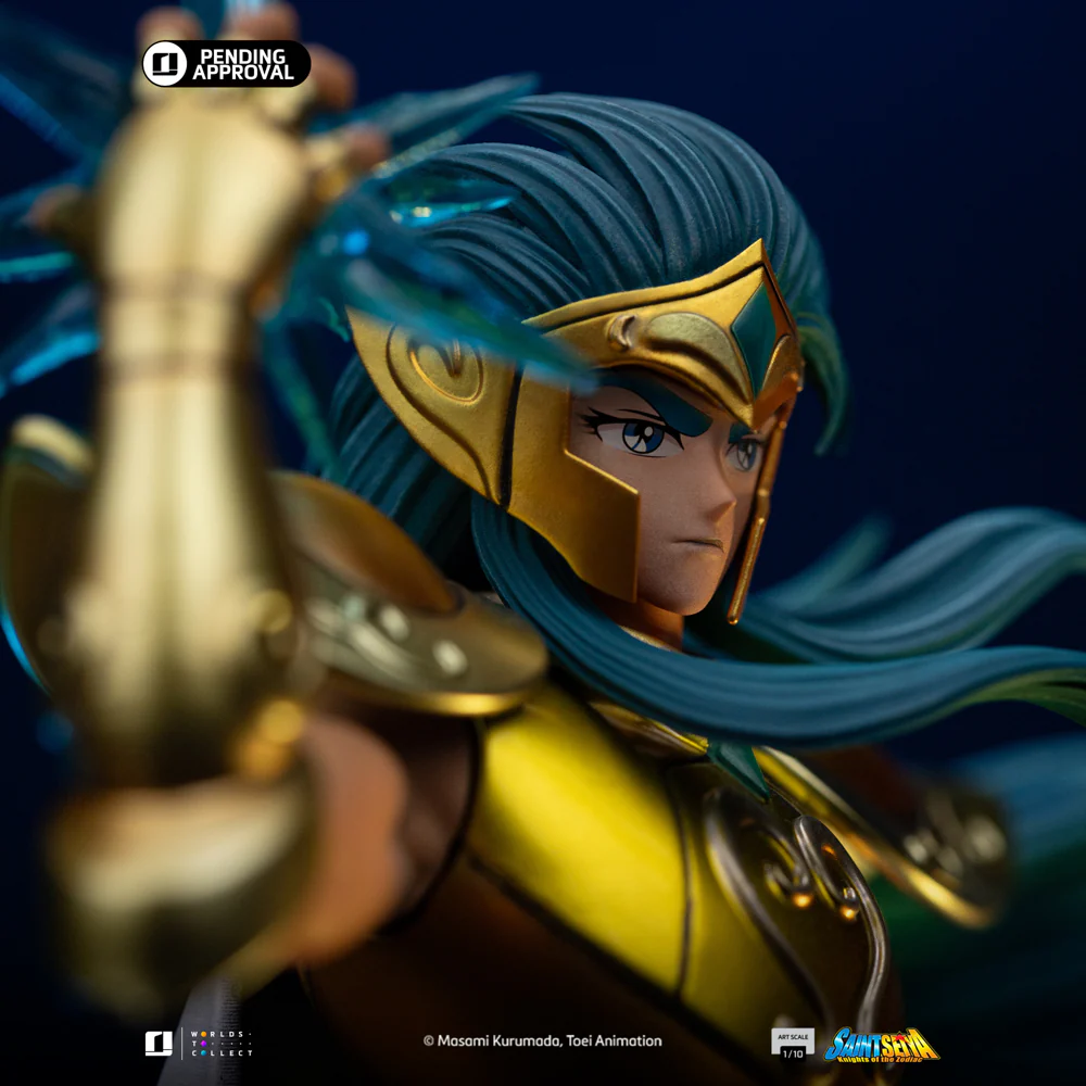 Pre-Order -  Statue Aquarius Camus - Saint Seiya - Art Scale 1/10 - Iron Studios - Image 5