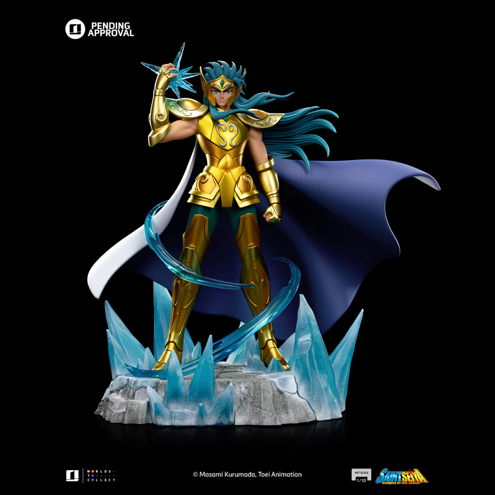 Pre-Order -  Statue Aquarius Camus - Saint Seiya - Art Scale 1/10 - Iron Studios - Image 7