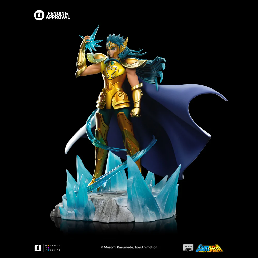 Pre-Order -  Statue Aquarius Camus - Saint Seiya - Art Scale 1/10 - Iron Studios - Image 9