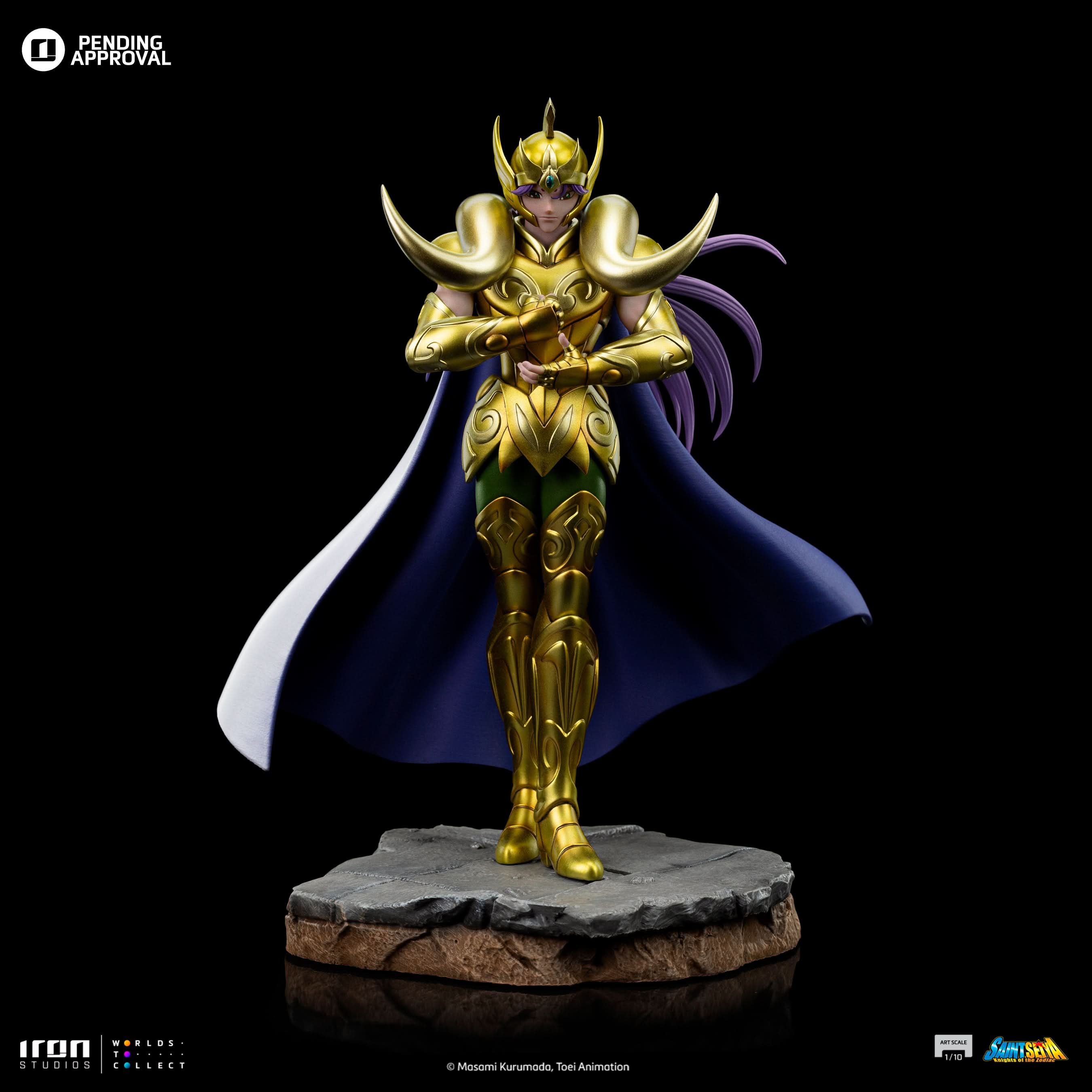Statue Aries Mu - Saint Seiya - Art Scale 1/10 - Iron Studios - Image 3