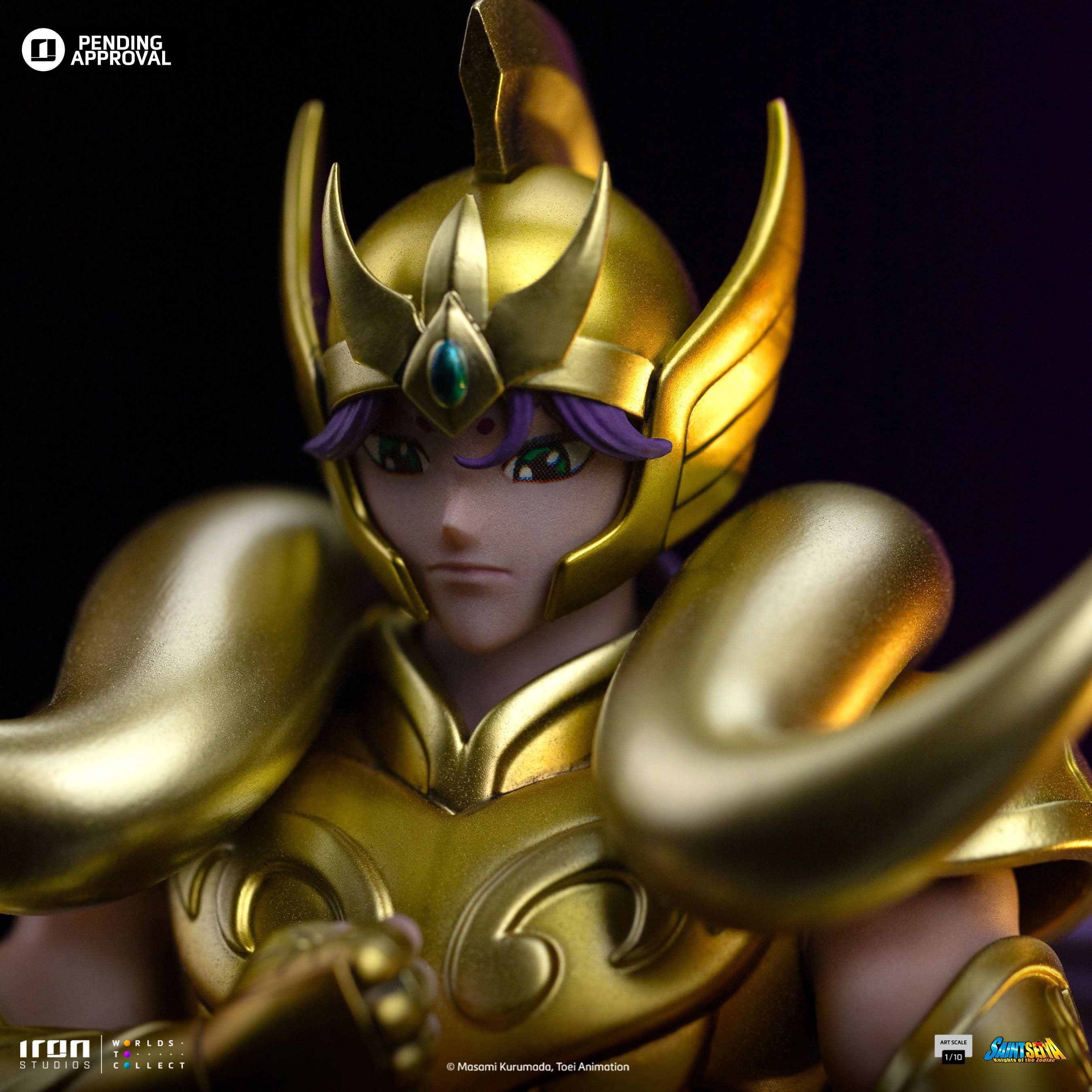 Statue Aries Mu - Saint Seiya - Art Scale 1/10 - Iron Studios - Image 9