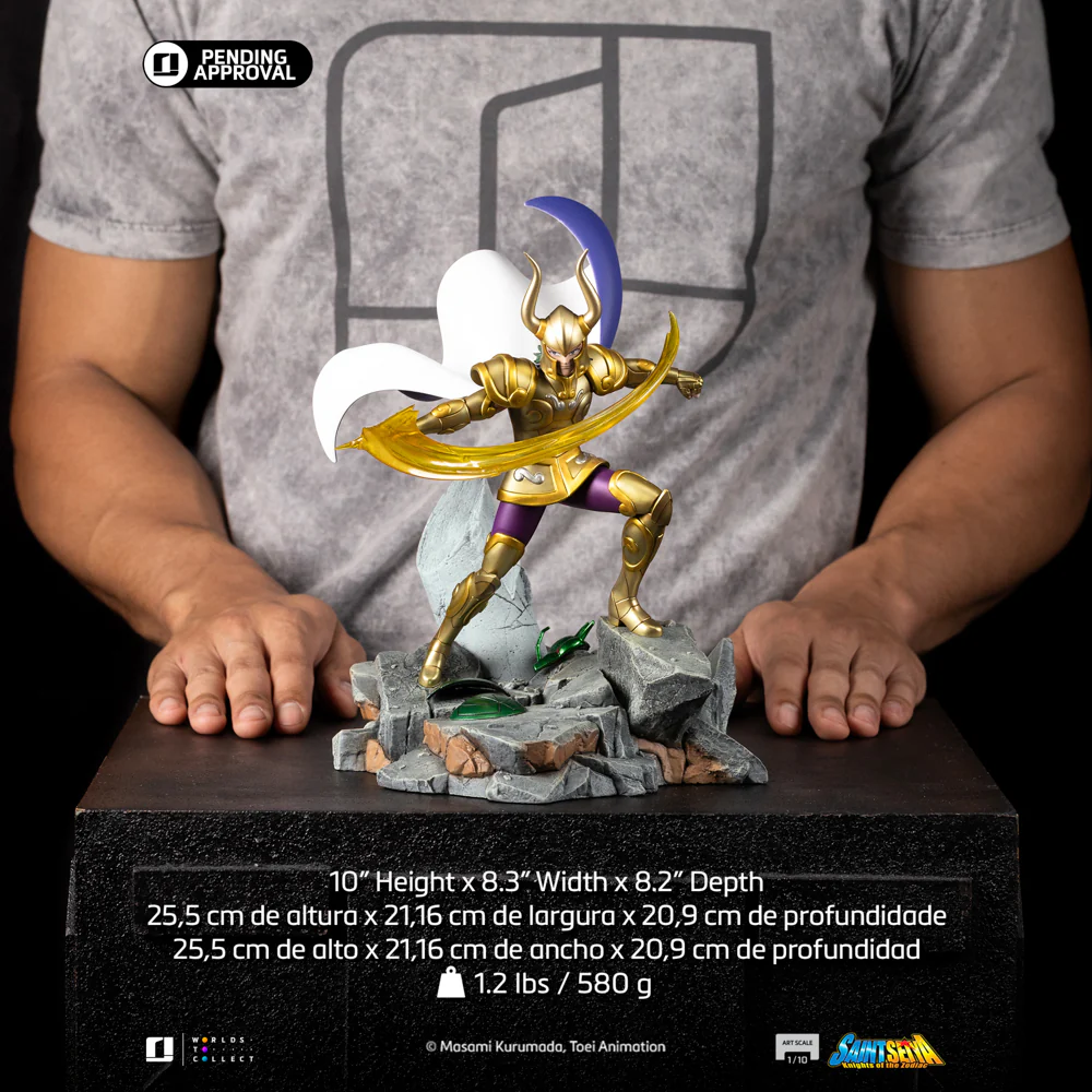 Pre-Order - Statue Capricorn Shura - Saint Seiya - Art Scale 1/10 - Iron Studios - Image 6