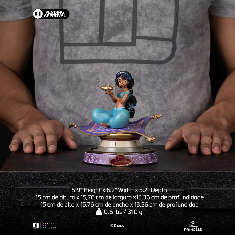 Pre-Order - Statue Jasmine - Disney's Princess Animated Icons - Iron Studios - Image 6