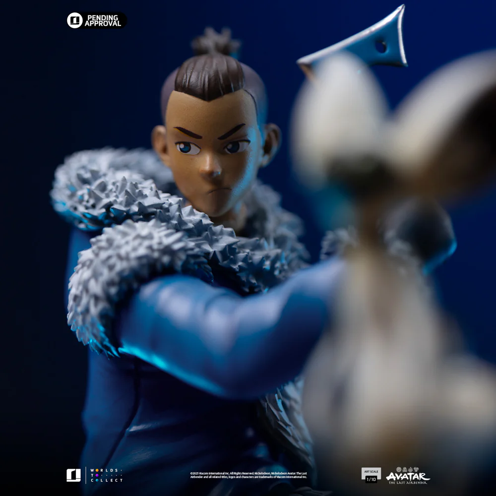 Pre-Order - Statue Sokka - Avatar: The Last Airbender - Art Scale 1/10 - Iron Studios - Image 10