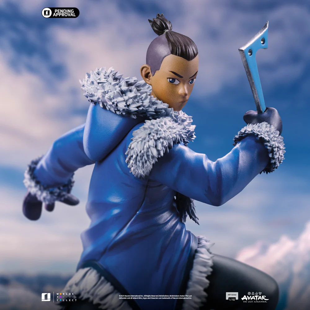 Pre-Order - Statue Sokka - Avatar: The Last Airbender - Art Scale 1/10 - Iron Studios - Image 3