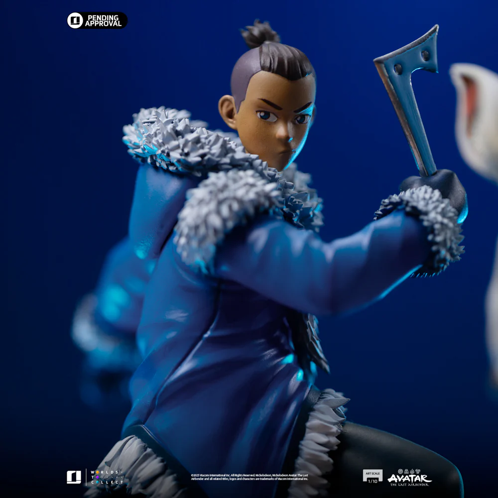 Pre-Order - Statue Sokka - Avatar: The Last Airbender - Art Scale 1/10 - Iron Studios - Image 9