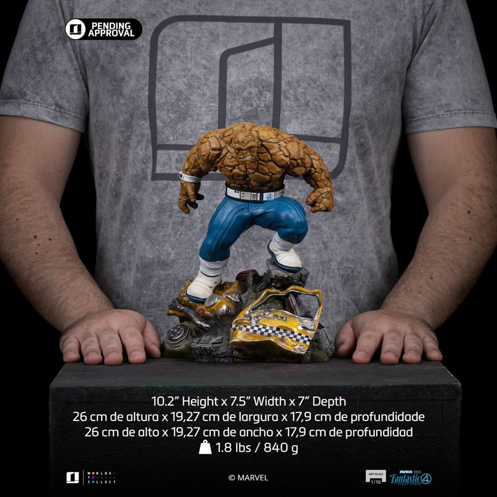 Statue The Thing (Exclusive Version) - Fantastic Four - Art Scale 1/10 - Iron Studios - Image 13