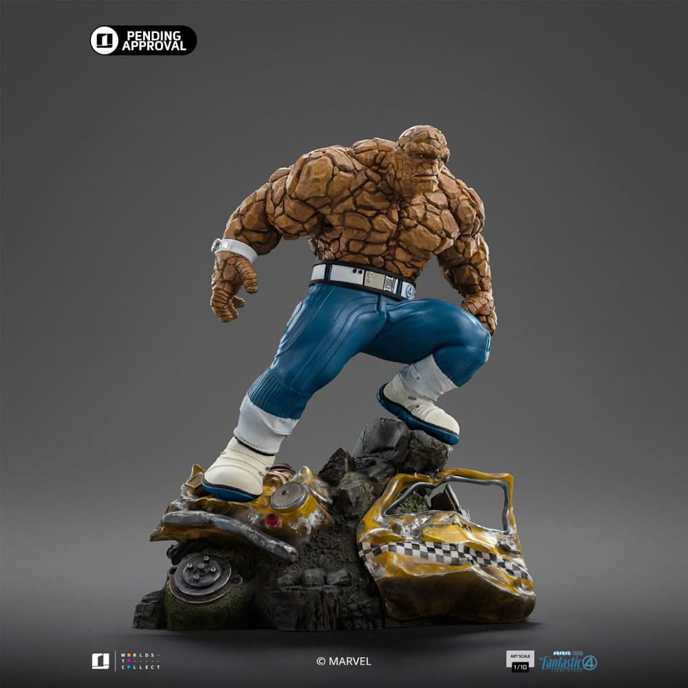 Statue The Thing (Exclusive Version) - Fantastic Four - Art Scale 1/10 - Iron Studios - Image 3