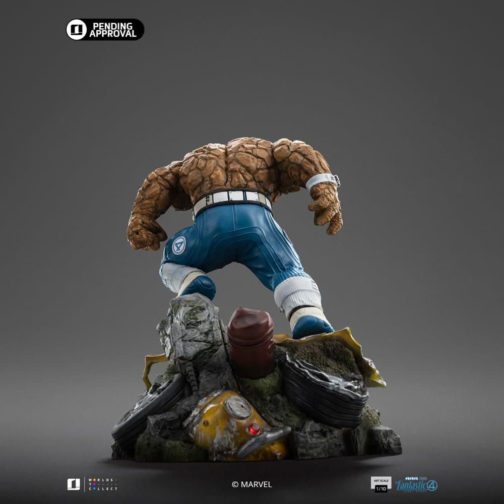 Statue The Thing (Exclusive Version) - Fantastic Four - Art Scale 1/10 - Iron Studios - Image 4