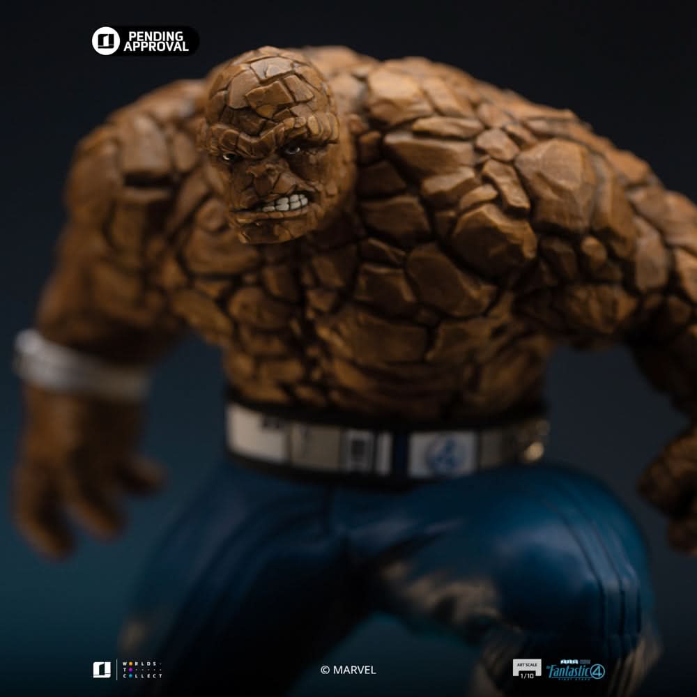 Statue The Thing (Exclusive Version) - Fantastic Four - Art Scale 1/10 - Iron Studios - Image 6