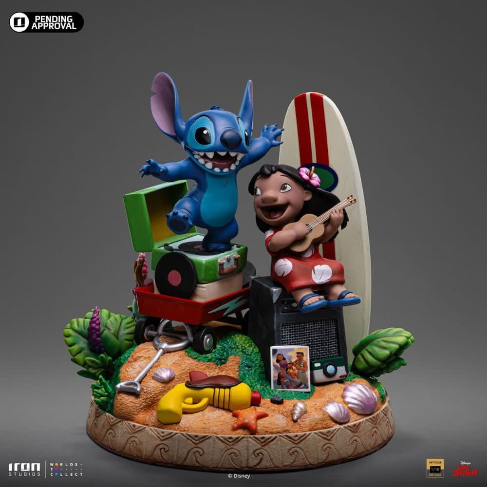 Statue Lilo and Stitch Deluxe - Disney Classics - Art Scale 1/10 - Iron Studios - Image 3