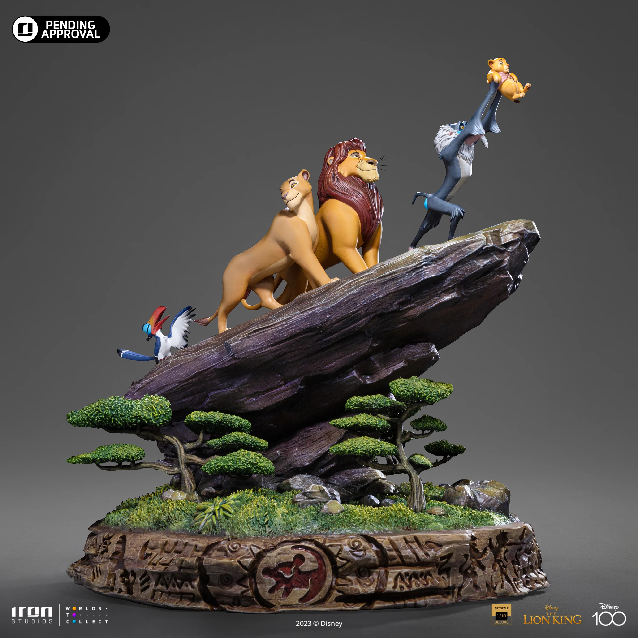 Lion King Deluxe - Disney 100th - The Lion King - Art Scale 1/10 - Iron Studios - Image 4