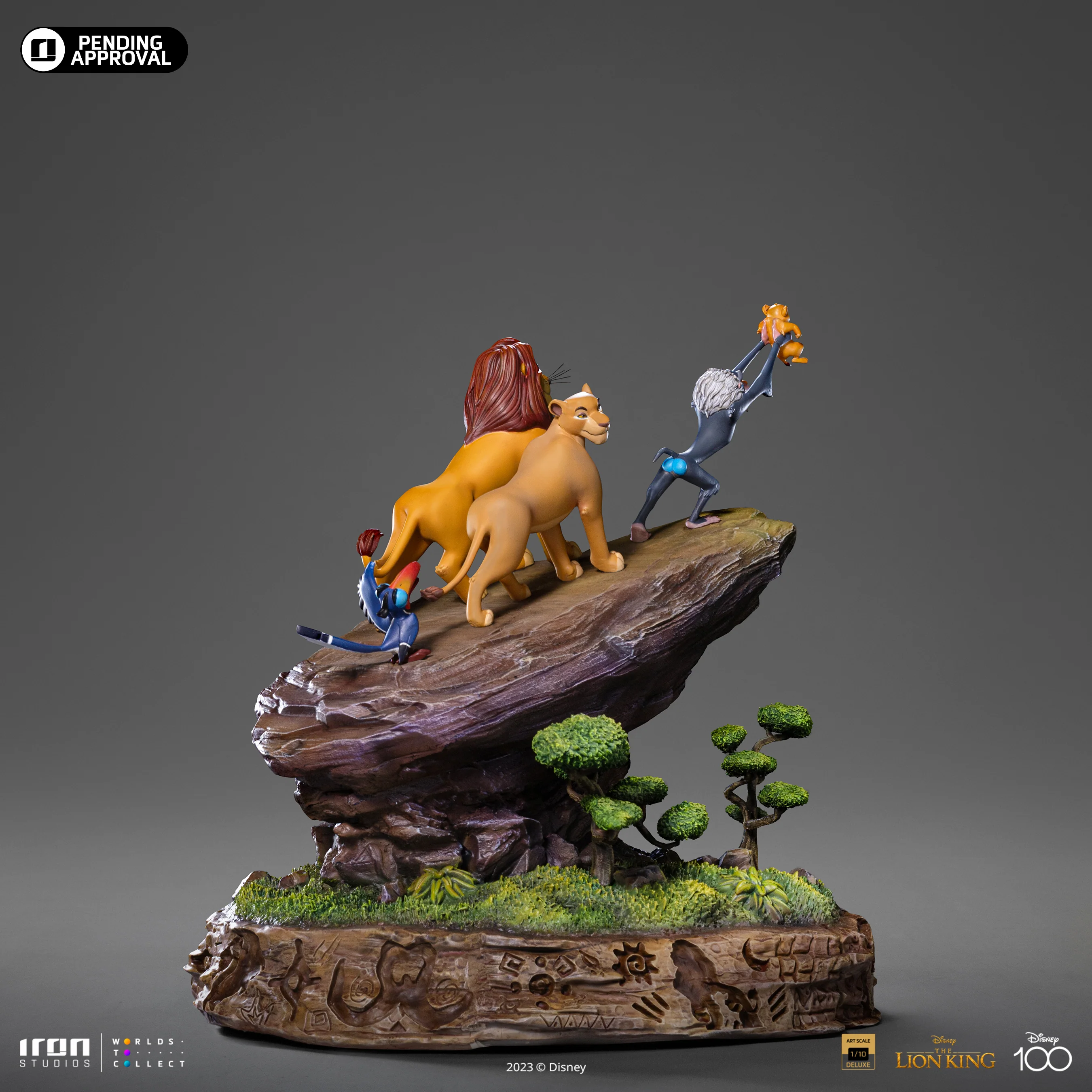 Lion King Deluxe - Disney 100th - The Lion King - Art Scale 1/10 - Iron Studios - Image 5