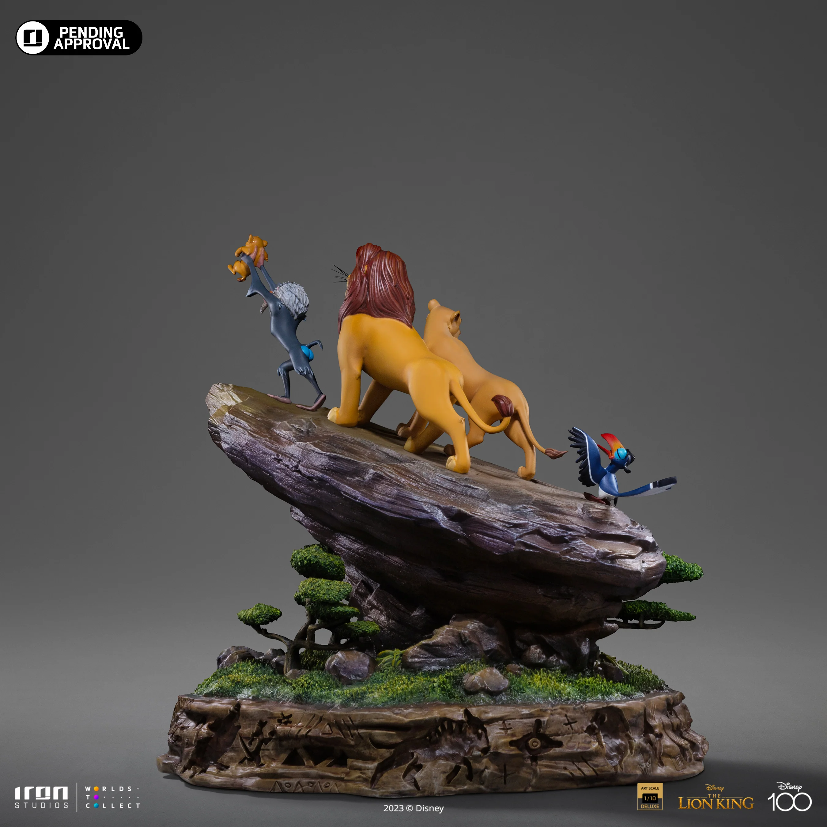 Lion King Deluxe - Disney 100th - The Lion King - Art Scale 1/10 - Iron Studios - Image 6