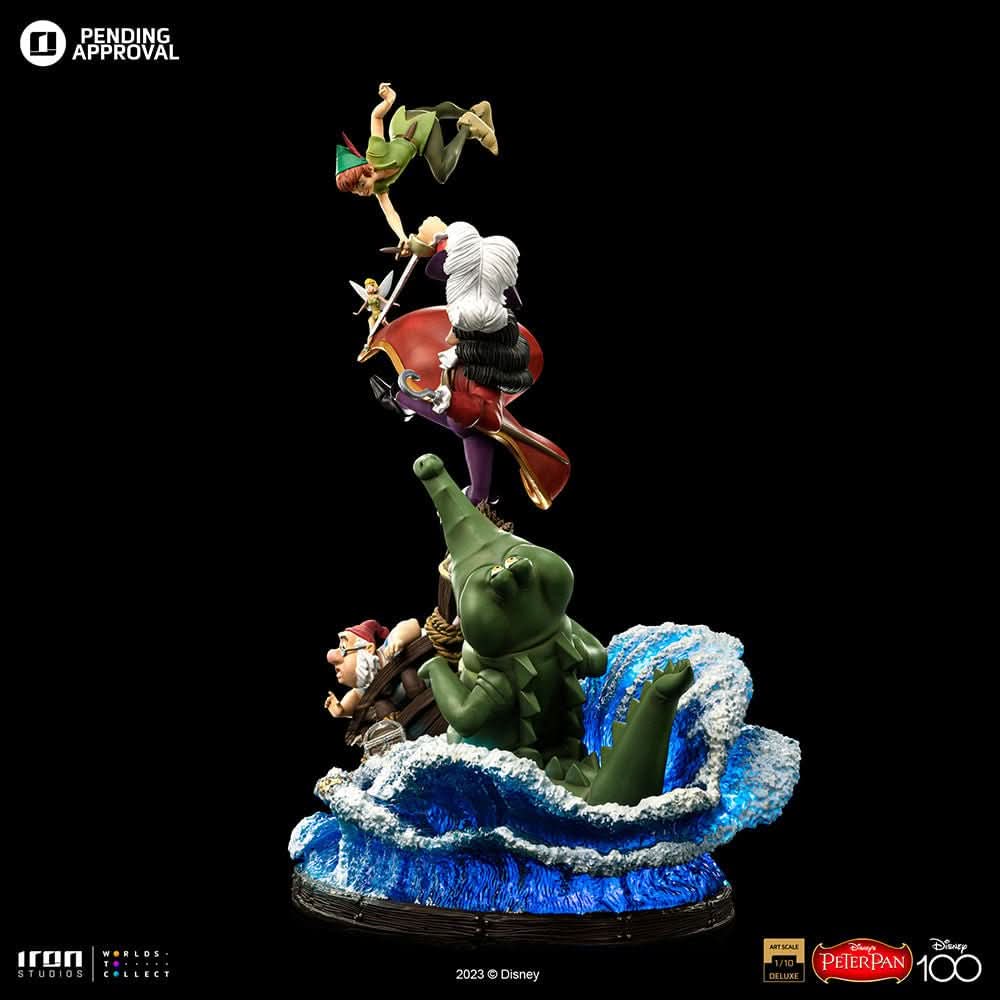 Statue Peter Pan vs Hook Deluxe - Disney 100th - Peter Pan - Art Scale 1/10 - Iron Studios - Image 3