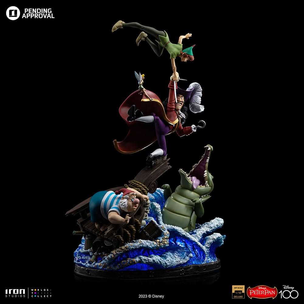 Statue Peter Pan vs Hook Deluxe - Disney 100th - Peter Pan - Art Scale 1/10 - Iron Studios - Image 6