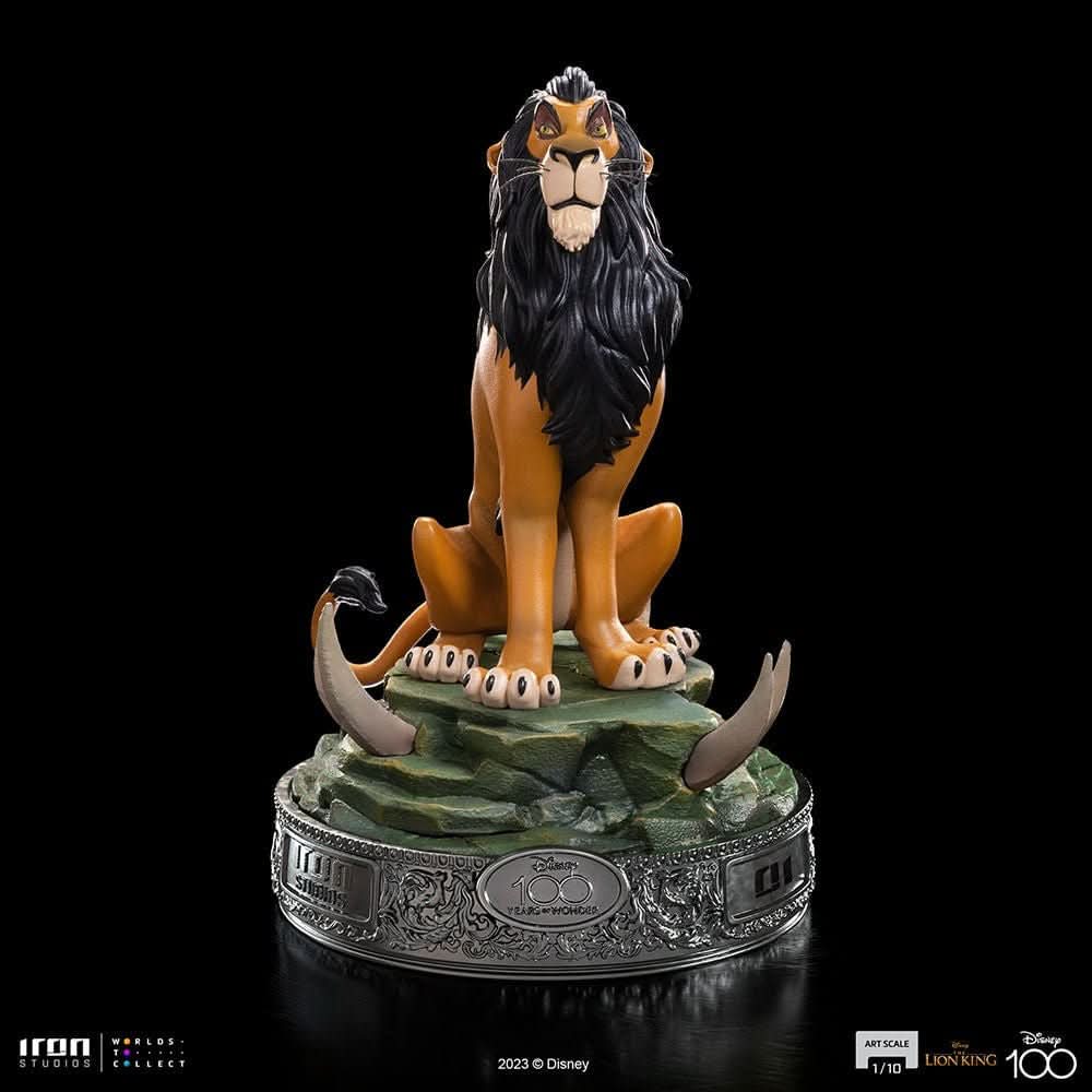 Statue Scar 100 Years Version - Disney 100th - The Lion King - Art Scale 1/10 - Iron Studios - Image 3