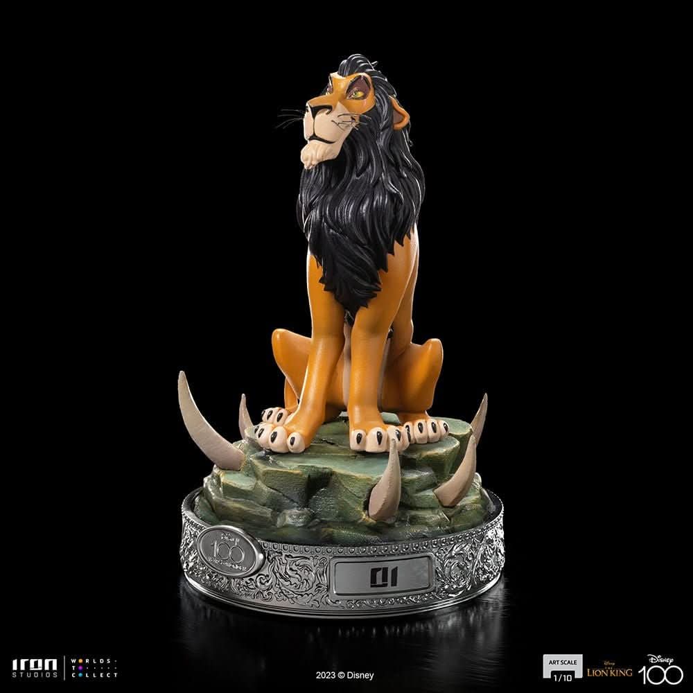 Statue Scar 100 Years Version - Disney 100th - The Lion King - Art Scale 1/10 - Iron Studios - Image 4
