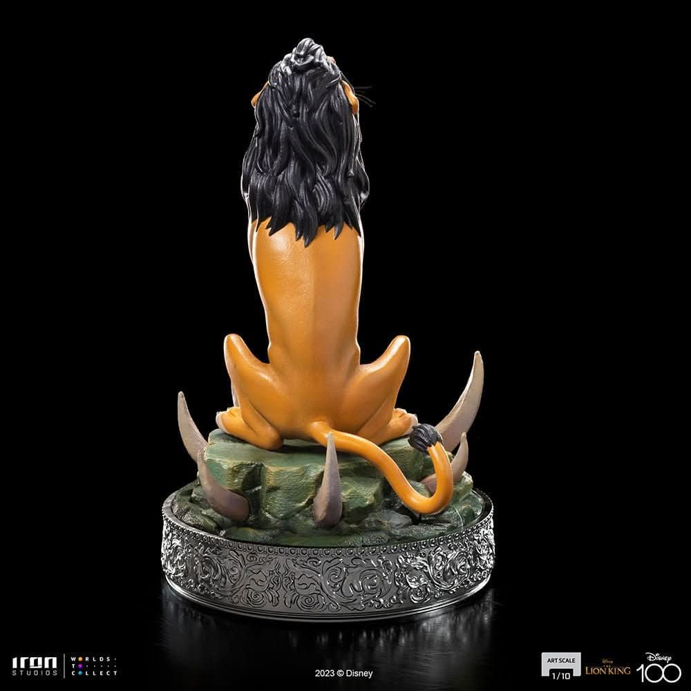 Statue Scar 100 Years Version - Disney 100th - The Lion King - Art Scale 1/10 - Iron Studios - Image 6