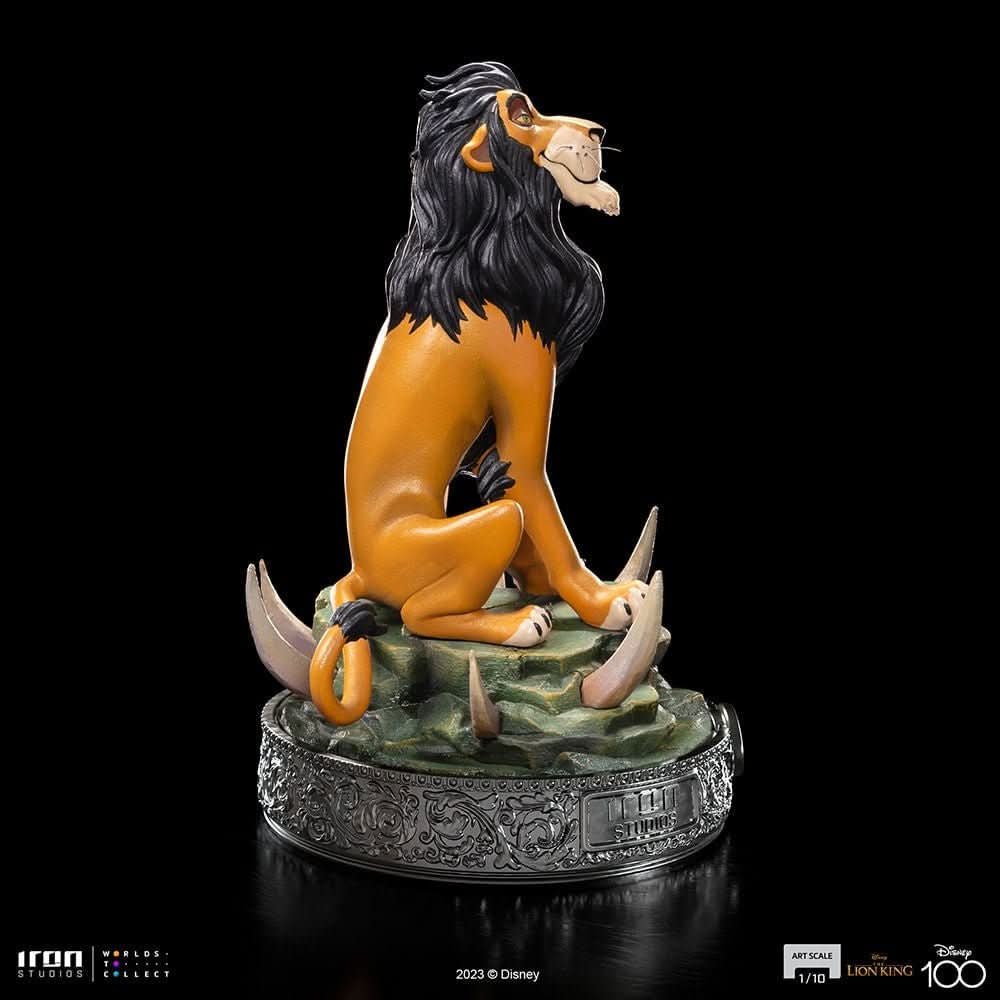 Statue Scar 100 Years Version - Disney 100th - The Lion King - Art Scale 1/10 - Iron Studios - Image 7