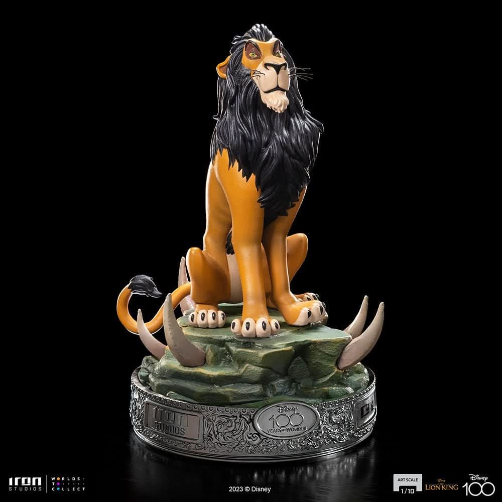 Statue Scar 100 Years Version - Disney 100th - The Lion King - Art Scale 1/10 - Iron Studios - Image 8