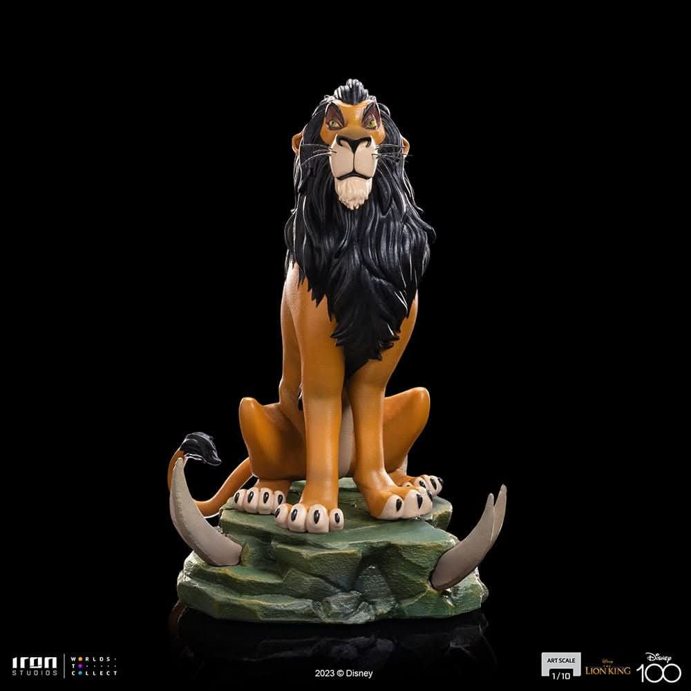 Statue Scar - Disney 100th - The Lion King - Art Scale 1/10 - Iron Studios - Image 3