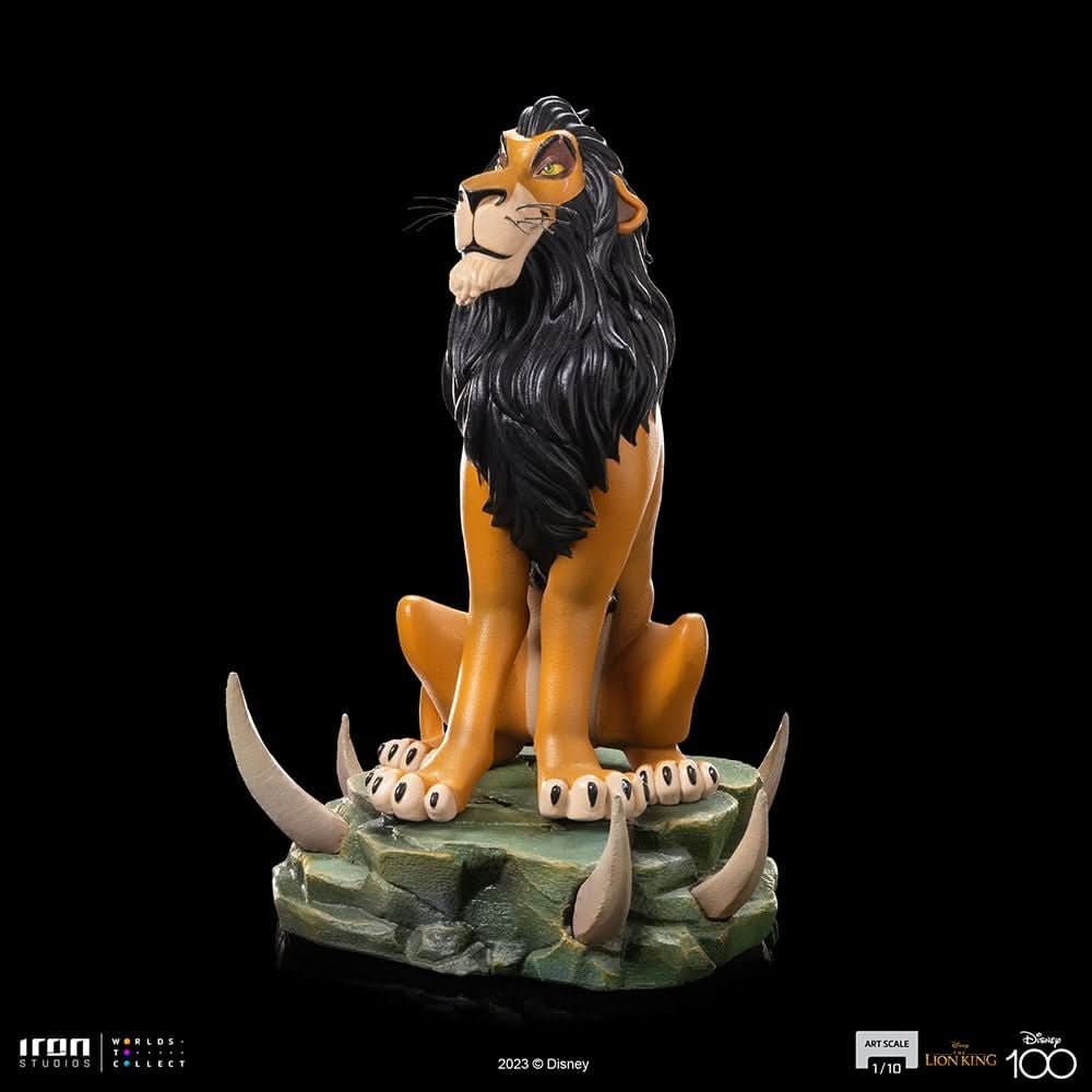 Statue Scar - Disney 100th - The Lion King - Art Scale 1/10 - Iron Studios - Image 4