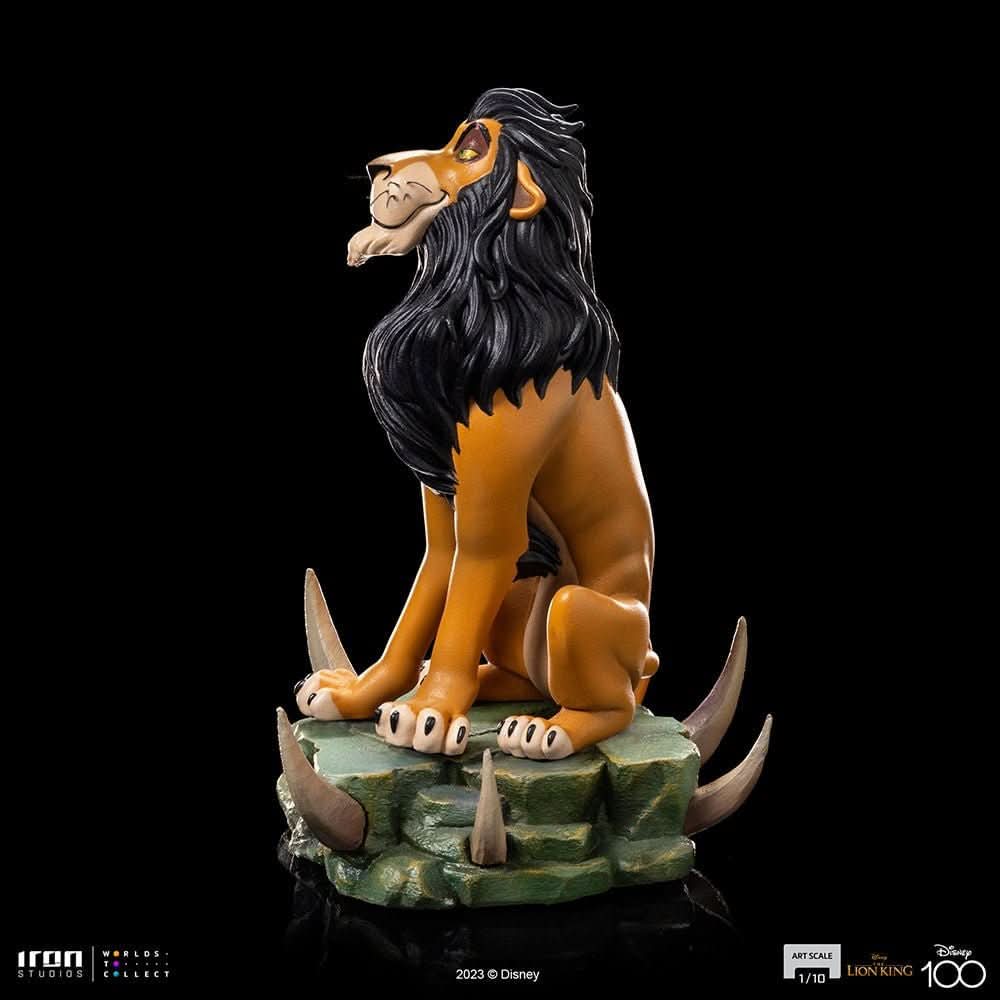 Statue Scar - Disney 100th - The Lion King - Art Scale 1/10 - Iron Studios - Image 5