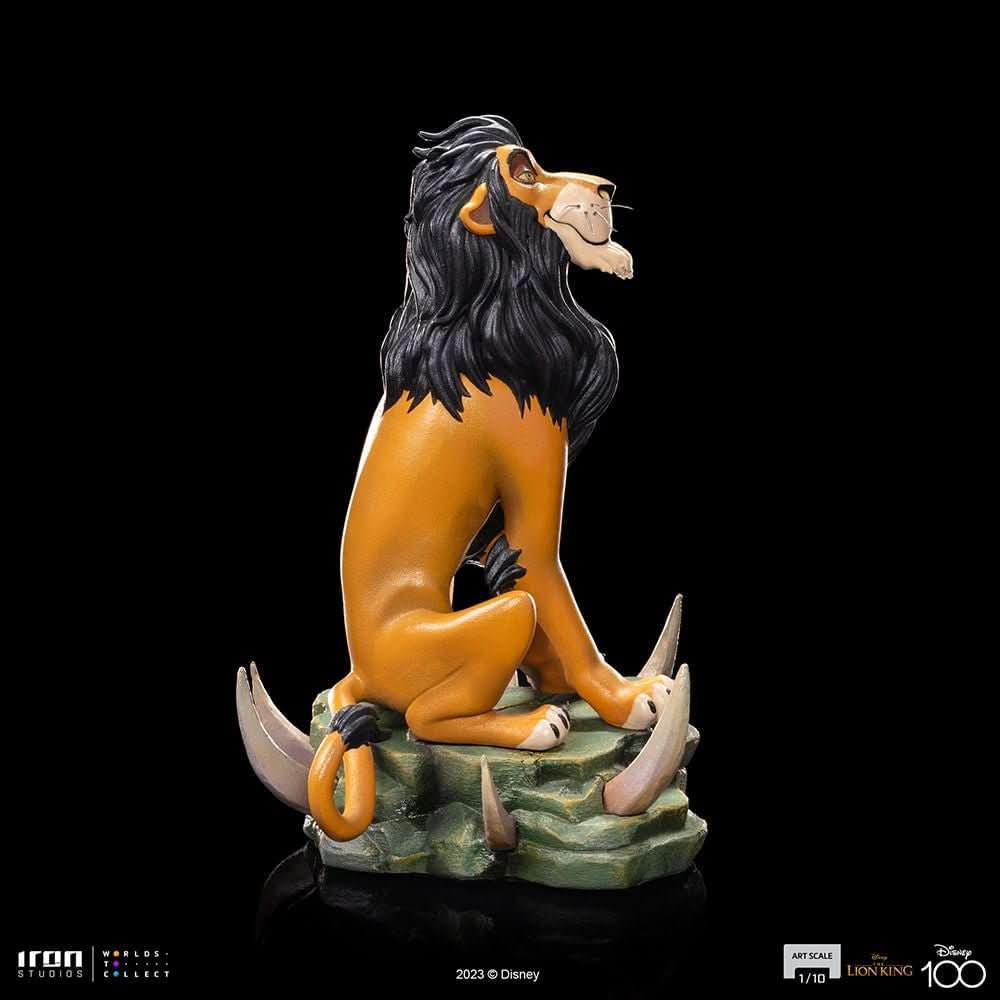Statue Scar - Disney 100th - The Lion King - Art Scale 1/10 - Iron Studios - Image 7